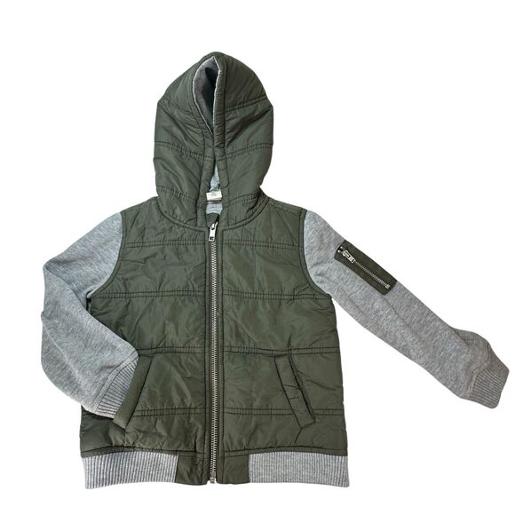 Tucker And Tate Baby Boy Mountain Crest Nylon & Fleece Jacket Size 24 Months - Picture 1 of 10